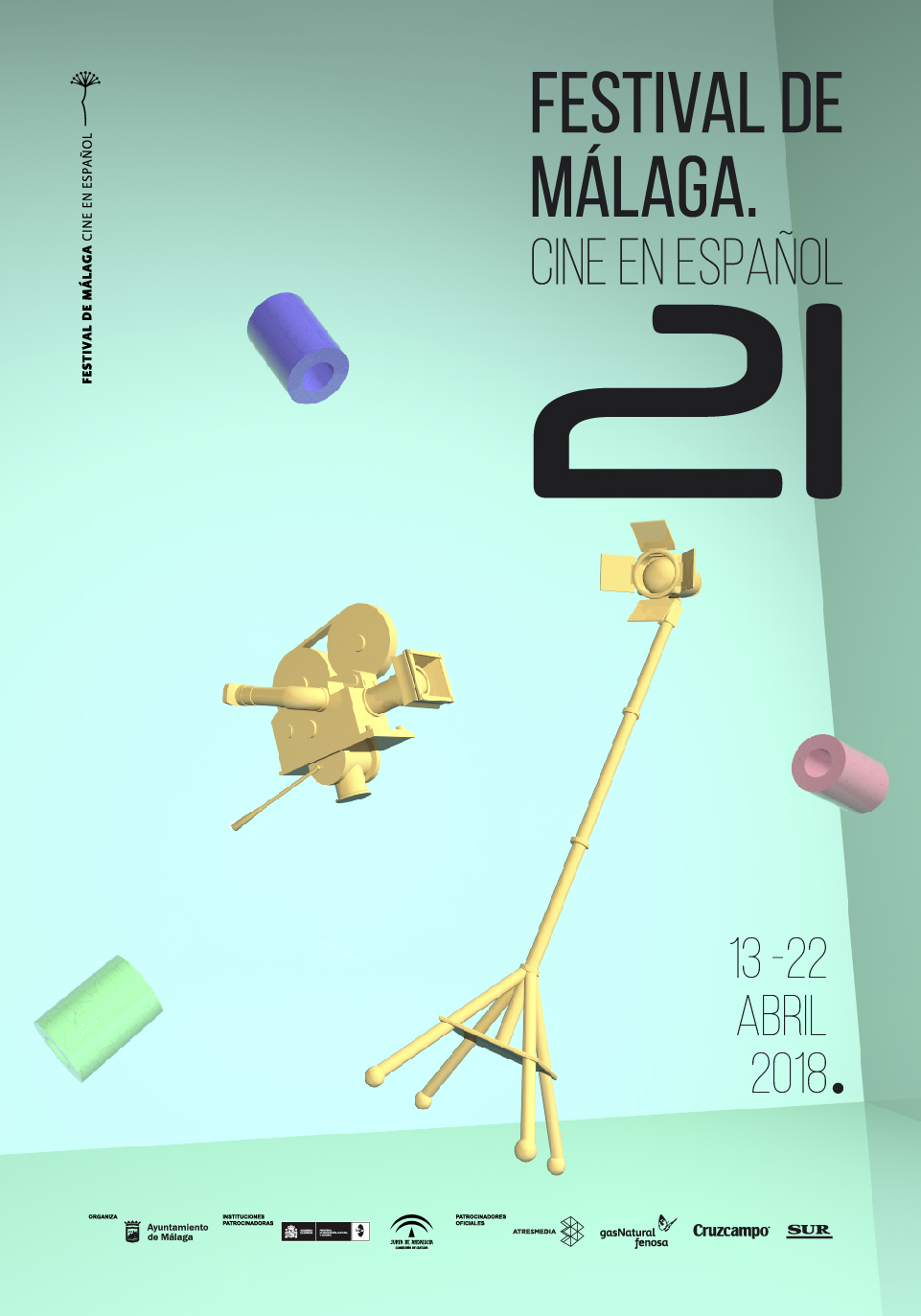 Cartel 21 Festival de Cine de Málaga